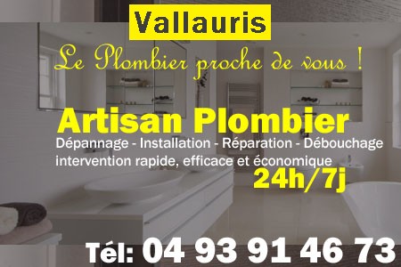 Plombier Vallauris - Plomberie Vallauris - Plomberie pro Vallauris - Entreprise plomberie Vallauris - Dépannage plombier Vallauris